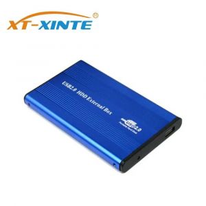 USB 2.0 ordinateur portable IDE Port disque dur boîtier externe 2.5 pouces HDD boîte Caddy aluminium pour ordinateur portable-Noir - Neuf
