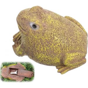 Cachette de clés d'extérieur en résine avec compartiment caché pour décoration extérieure et jardin, terrasse, 11,5 x 9,5 x 8 cm - Neuf