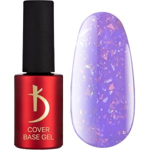 Vernis Semi Permanent - Violet Brillants Flocons Camouflage - Vernis Gel Uv Semi Permanent Gel Ongle -7ml- Base Gel Cover Violet Flakes - Base Coat - Neuf
