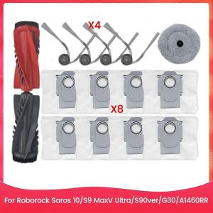 Pour Saros 10/S9 MaxV Ultra/S90ver/G30/A1460RR Pi&egrave;ces de rechange Rouleau Brosse lat&eacute;rale Filtre Sac &agrave; poussi&egrave;re Efficace - Neuf