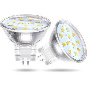 Kaleidoscope-2w Gu4 Mr11 Ampoule Led 12v, Mini Mr11 Led Reflector Ampoule Blanc Naturel 4000k, Ac/Dc 12v Mr11 Gu4 Led Spot Encastrable Mr11 10w 20w Remplacement - Non Dimmable 2 Pièces[Q634] - Neuf