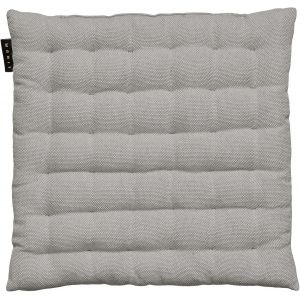 Pepper Elégante Galette De Chaise 40x40 Cm,Coton,Lavable En Machine,Gris Perle - Neuf