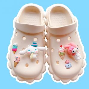 Lot De 6 Décorations De Sabots 3d, Breloques Pour Chaussures, Jolies Décorations De Chaussures - Neuf