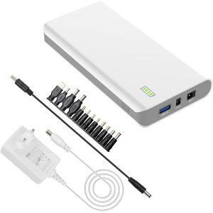 Nb7101 Batterie Lithium-Ion Rechargeable 17500 Mah 64,75 Wh Avec Sortie Cc 24/19/5 V Pour Ordinateur Portable,Smartphone,Appareil Photo Et Plus Encore - Neuf