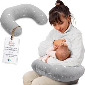Nursing And Pregnancy Pillow 130 Cm-Baby Nursing Pillows And Maternity Pillow For Pregnant Women Cotton Small Maternity Pillows Moons - Neuf