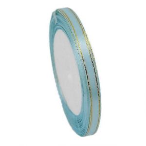 5pcs(25 Yards/Rouleau) 6mm Or Tranchant Single Face Satin Ruban De Gros Emballage De Cadeau De D&eacute;coration De No&euml;l Manuel De Bricolage Rubans De Tissu - Neuf