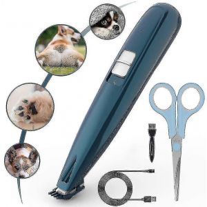 Tondeuse &Agrave; Poils D'animaux Sunrain Avec Lumi&egrave;re Led,Tondeuse &Agrave; Poils D'animaux Professionnelle Compatible Avec Les Chiens Et Les Chats,Usb Char - Neuf