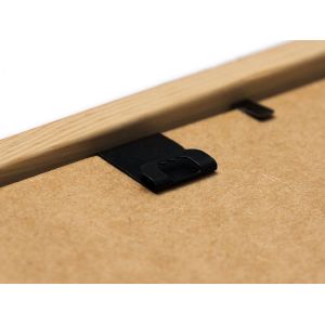 Cadre de l'image JENA - noir - 20x30 cm - cadre photo en bois exotique avec verre acrylique - Neuf