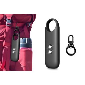 Porte-cl&eacute;s alarme personnelle 130 dB avec lumi&egrave;re clignotante pour la s&eacute;curit&eacute; et les situations d'urgence - Neuf