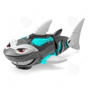 C Jouet 30cm En plastique Avec effets sonores Convient aux enfants de plus de trois ans &Eacute;vitement automatique des obstacles Requin - Neuf