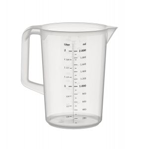 Pichet Gradu&eacute; &Oslash; 15,5 Cm, H: 21 Cm, 2 Liter Polypropylen - Neuf