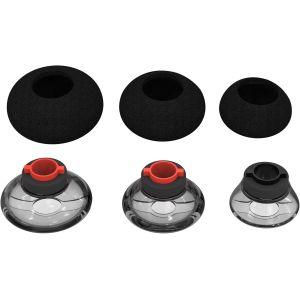LORANKA-Pack de 3 Embouts d'oreille Voyager en Mousse de Remplacement pour Casque Bluetooth Plantronics Voyager 5200/5220/5210-taille SML - Neuf