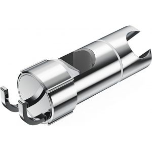 KSFAL-Support De Douche R&eacute;glable Avec 2 Crochets,Universel Support De Pommeau De Douche Pour Barre De Douche De 16-27 Mm,Abs Chrom&eacute; Support Douchette &Agrave; Main,Installation Facile - Neuf