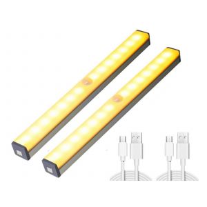 Lampe Led De 50 Cm Avec D&eacute;tecteur De Mouvement, Intensit&eacute; Variable Et Batterie Rechargeable - Neuf