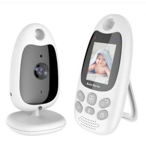 Babyphone Vid&eacute;o Sans Fil Multifonctions-Sans Fil-Vox-Ecran 2.0 Lcd-Cam&eacute;ra Bidirectionnel - Vision Nocturne-Berceuses - Neuf