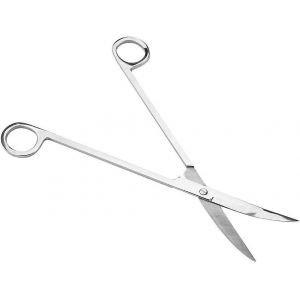 Ciseaux Pour Plantes D'aquarium, Ciseaux En Acier Inoxydable, Ciseaux En Verre, Ciseaux Courb&eacute;s Pour Aquarium - Neuf