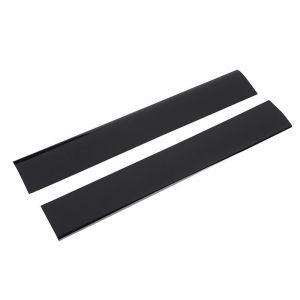 Étui De Remplacement Noir Pour La Façade Gauche Et Droite Compatible Avec La Console Ps3 Slim-Ym - Neuf