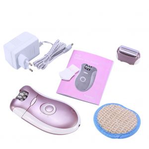 Epilateur Electrique Rechargeable 2 En 1 Pour Femme, Appareil D'epilation Du Visage Et Du Corps - Neuf