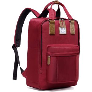 acdsgd-Sac &agrave; Dos Femme&iquest; Sac a Dos Fille Sac &agrave; Dos Ordinateur Portable pour 15.6 Pouces R&eacute;sistant &agrave; l'Eau Sac Scolaire Chic avec Deux Poches Bouteilles pour Voyage Coll&egrave;ge,15.1L(Gard&eacute;nia Bleu) - Neuf