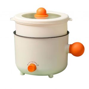 Hjlian Petite Cuisiniere Electrique Multifonctionnelle Pour Nouilles, Mini-Pot Chauffant Pour Dortoirs D'etudiants, Prise Au - Neuf