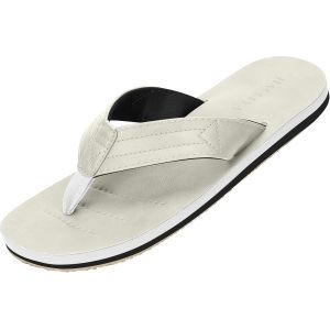 Fchhk-Tongs Hommes Confortable Été Antidérapante Chaussures De Plage & Piscine Durables Et Légères Cuir Sandales Tong - 46 - Neuf