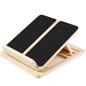 R&eacute;glable En Bois Oblique Conseil Pour Mollet - Multi-Angle Des Repose-Pieds Pour Les Jambes Et Les Genoux, Ergonomique R&eacute;cup&eacute;ration - Neuf