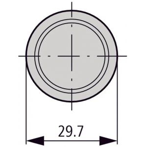 Eaton M22 Interrupteur &Agrave; Cl&eacute; 2 Positions IP66 - 216517 - Neuf