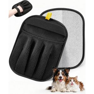 KALANKA-Lot de 2 gants d'&eacute;pilation &eacute;lectrostatique r&eacute;utilisables et lavables pour chiens et chats Efficace pour canap&eacute;, voiture, tapis et v&ecirc;tements - Neuf