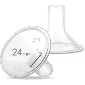 Myfit 2 Pack 24mm Plates,Compatible With Medela Personal Breast Pump,Freestyle,Harmony,Maxi,Freestyle Flex Connection To Large/Schmal,2-Piece - Neuf