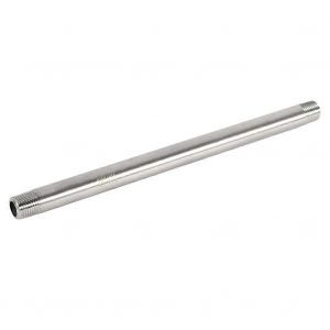 Raccord fileté mâle x mâle en acier inoxydable 304 (1/4"") - Neuf