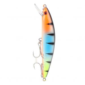 Kit De Leurres De Peche 12,5 Cm/40 G, Leurre Vairon, Appat Dur, Hamecons, Ensemble De Leurres Wobbler Crankbaita04 - Neuf
