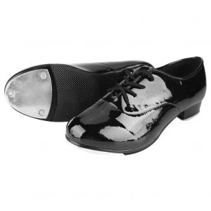 Chaussures De Danse En Cuir Pu Pour Garcon (Noir 35) - Neuf