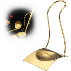 1 Pcs Repose-Cuillère De Cuisine,Porte-Cuillère,Porte-Cuillère En Acier Inoxydable,Repose-Ustensiles De Cuisine,Taches - Neuf