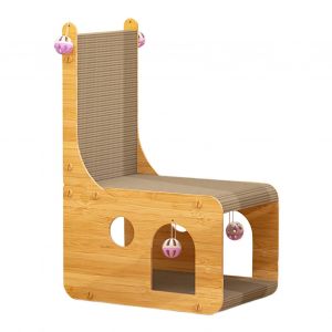 Maison À Gratter Amusante Pour Chat,Multifonctionnelle,Grande Taille,Jouet Interactif En Carton Pour Animaux De Compagnie,Chien,Intérieur Et Extérieur.B.As Shown - Neuf