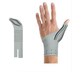Attelle De Pouce Spica Pour Main Gauche Grise - Support De Poignet L&eacute;ger Et Respirant Pour Hommes Et Femmes Gris Left Hand - Neuf