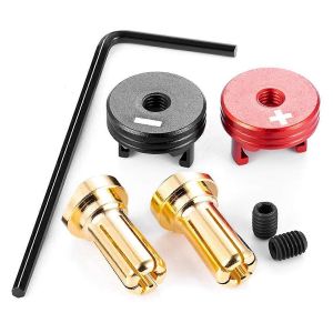 5.0mm prise en m&eacute;tal fiche banane rc voiture l&egrave;vre connecteur de batterie - Neuf