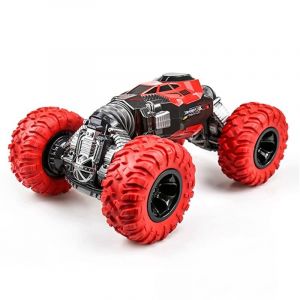 Voiture Télécommandée Tout-Terrain Enfant 4x4 Haute Vitesse Rouge 33cm Rouge YONIS - Neuf