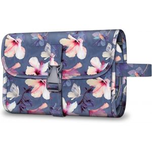 KALANKA-Trousse de Toilette à Suspendre, Sac de Grande Trousse de Maquillage étanche Portable Organisateur Voyage avec Crochet pour Femmes et Filles, - Neuf