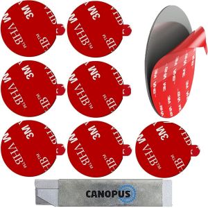 3m Vhb 5952 Noir 8pcs,Cercle (38mm De Diamètre),Extra Fort,Tampon Adhésif Double Face Robuste,Tampon Adhésif De Montage,Ruban Adhésif Pour Automobile,Intérieur Et Extérieur - Neuf