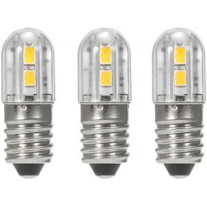 Culot À Vis E10 Led Éclairage De Rechange Blanc Froid 6 V 4 Puces Smd Mise À Niveau Jaune Pour Phares, Lampes De Poche, Lampe De Poche (3)[AMP746431] - Neuf