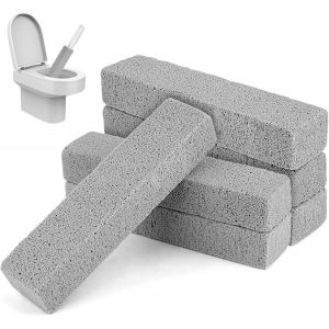 6 Pi&egrave;ces Pierre Ponce&iquest;Brosse de Nettoyage en Pierre Ponce&iquest;Toilettes Propres &agrave; La Pierre Ponce&iquest;Pierre de Nettoyage&iquest;Brosse de Nettoyage Pierre Ponce WC&iquest;pour Toilette,Salle de Bain,Cuisine,Soins des Pied - Neuf
