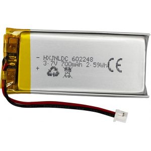 DC 3.7v 700mAh 602248 Batterie pour Sena SMH10 SMH10R SMH10D SMH10-11 SR10 Casque Bluetooth Batterie de Remplacement Motos Bluetooth Casque interphone Batterie intégrée - Neuf