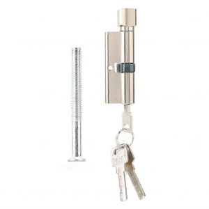 70mm Aluminium Alloy Security Home Door Lock Cylinder avec 3 clés - Neuf