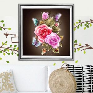 Kit De Broderie En Strass Fait A La Main, Peinture Au Point De Croix, Artisanat Pour Decoration Murale De Maison - Neuf