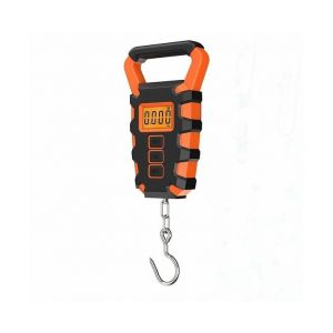 Balance De Pêche Numérique De Précision Avec Règle (Capacité De 110 Lb), Écran Lcd, Pince À Poisson Et Mètre Ruban Intégré - Neuf