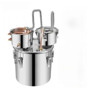 Appareil de distillation SIHAO La soupape d'&eacute;chappement unidirectionnelle contr&ocirc;le le processus de distillation de l'eau et de l'alcool. - Neuf