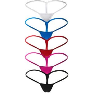 Kgabery-String Femme Slip Culottes Coton Respirant Suspensoir Sous-Vêtement Lingerie Élastique Tanga - Neuf