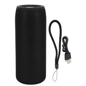 Mini enceinte Bluetooth sans fil, portable, stereo, basse, avec emplacement pour carte, pour l'exterieur, S51, noir - Neuf
