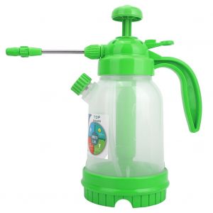 HJLIAN Pulverisateur d'eau sous pression de 1,2 L, bouteille de pulverisation de produits chimiques de jardin, outil de jardinage (vert) - Neuf