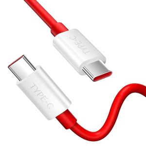 Câble Warp Charge 65W pour OnePlus 9 Pro 8T, 1M Câble USB C vers USB C PD Charge Rapide Câble USB Type C vers Type C pour Pixel 7a, Charge Rapide PD pour iPhone 16 15, pour Samsung S25/S24/S23/S22 - Neuf